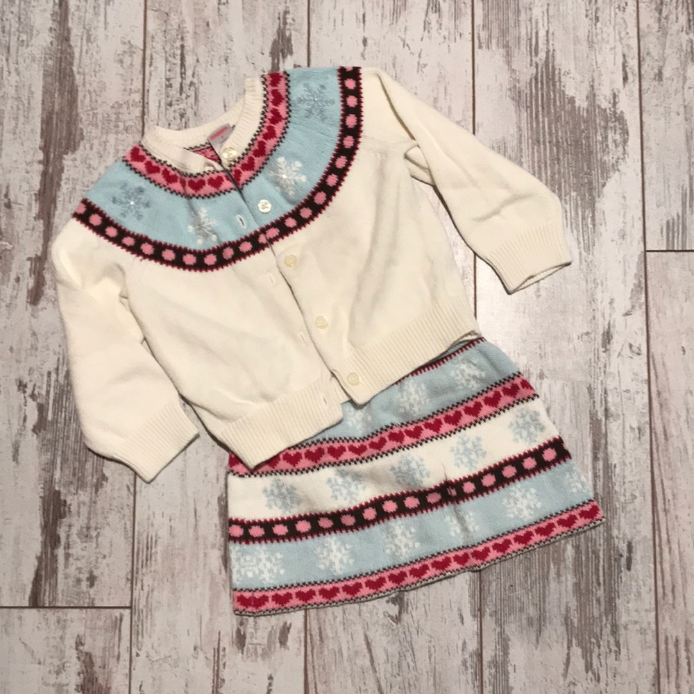 sweater skirt set